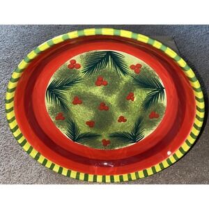 Dept 56 Time to Celebrate Candlelight By Jane Davies Serving Bowl 13"